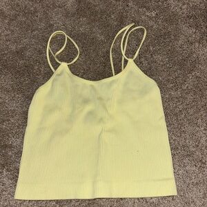 target brand ‘colsie’ yellow tank top